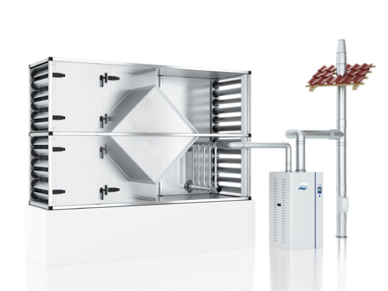 傳統的燃氣加濕器排煙